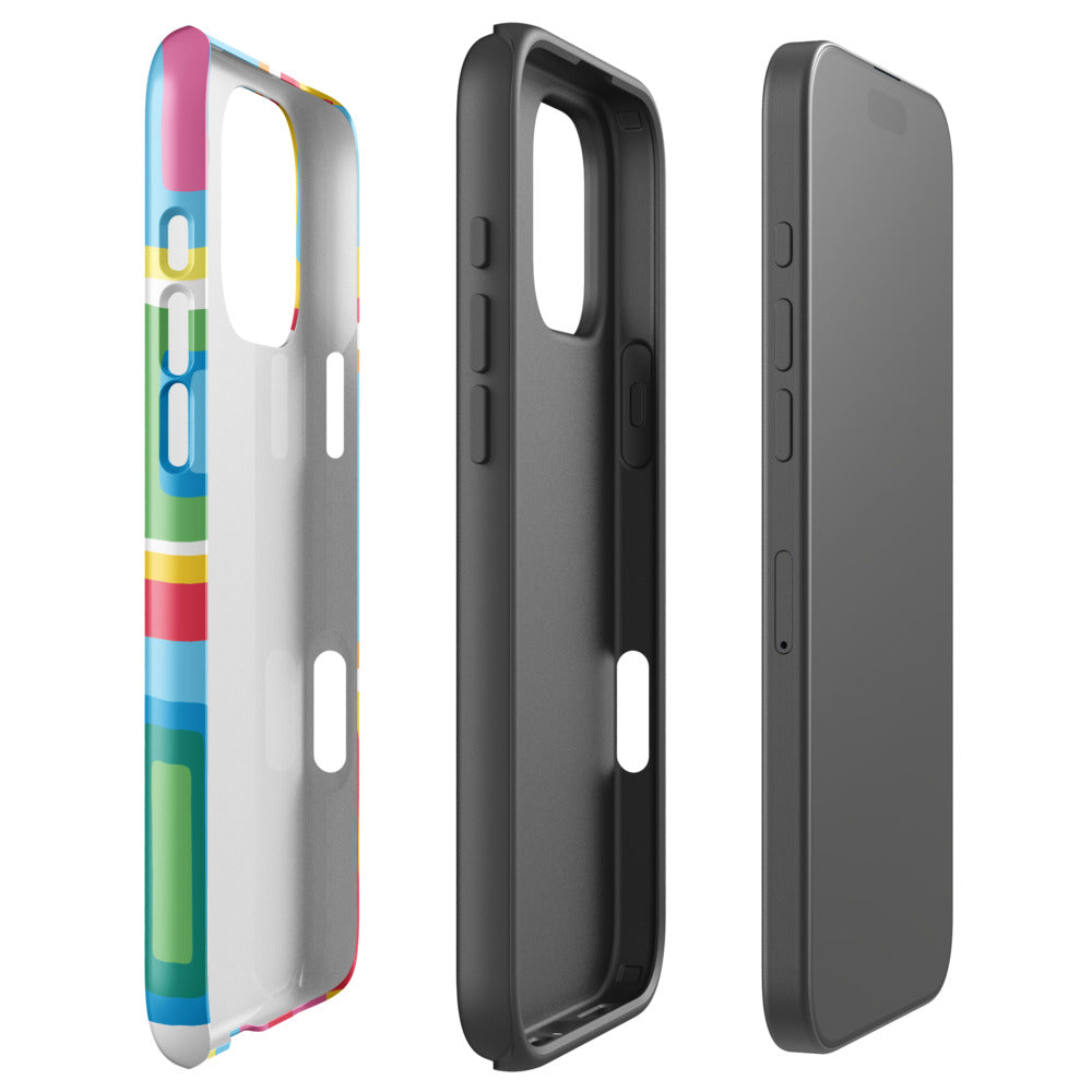 Hop on Pop Abstract Pattern iPhone Case