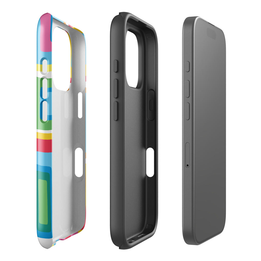 Hop on Pop Abstract Pattern iPhone Case