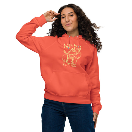 The Lorax Hoodie I Speak For The Trees - Orange