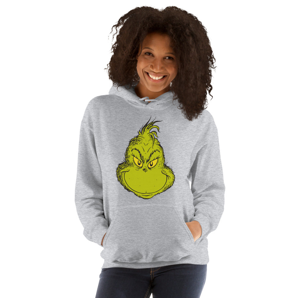 The Grinch Face Hoodie