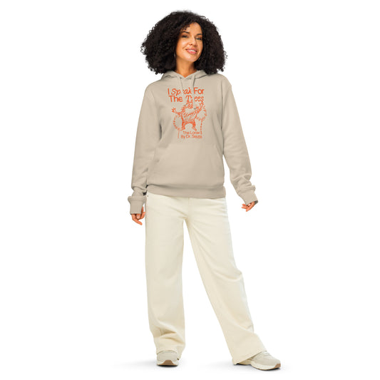 The Lorax Hoodie I Speak For The Trees - Tan
