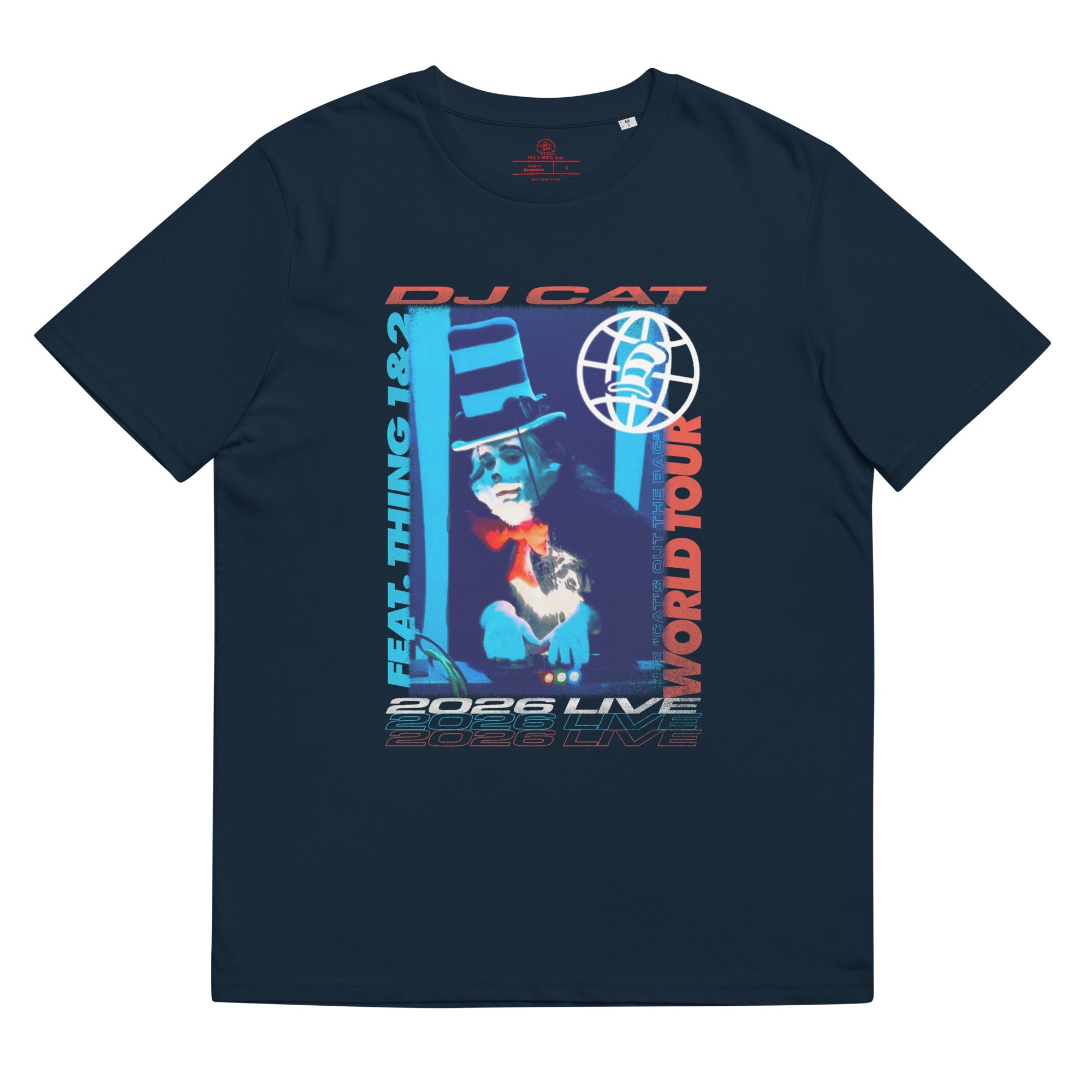 Cat in the Hat DJ World Tour T-Shirt | Signature Collection – Dr