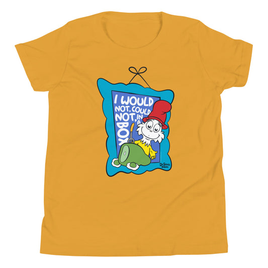 Dr.Seuss Baby Green Eggs and Ham T-Shirt Mustard