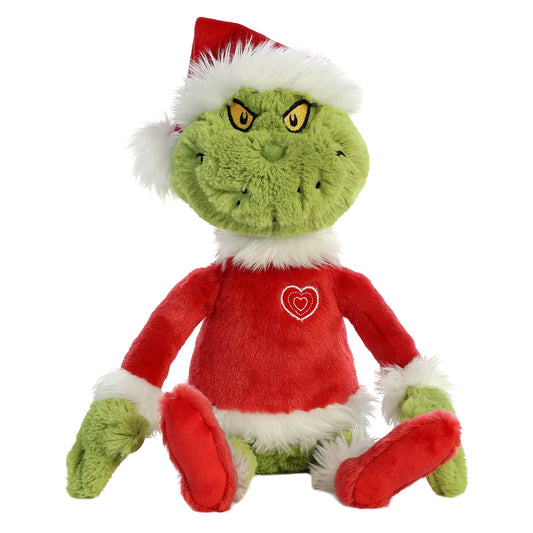 Dr. Seuss 16" Grinch Santa Plush