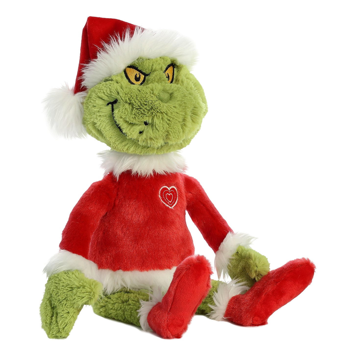 Dr. Seuss 16" Grinch Santa Plush