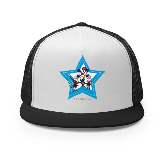 The Cat in the Hat USA Trucker Hat Black/ White/ Black