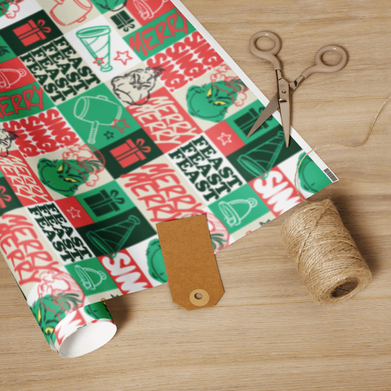 The Grinch Sing! Gift Wrap