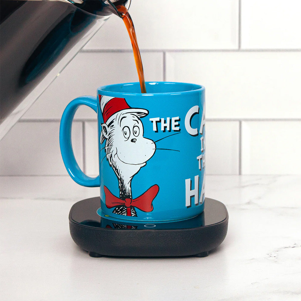 The Cat In The Hat Mug with Warmer