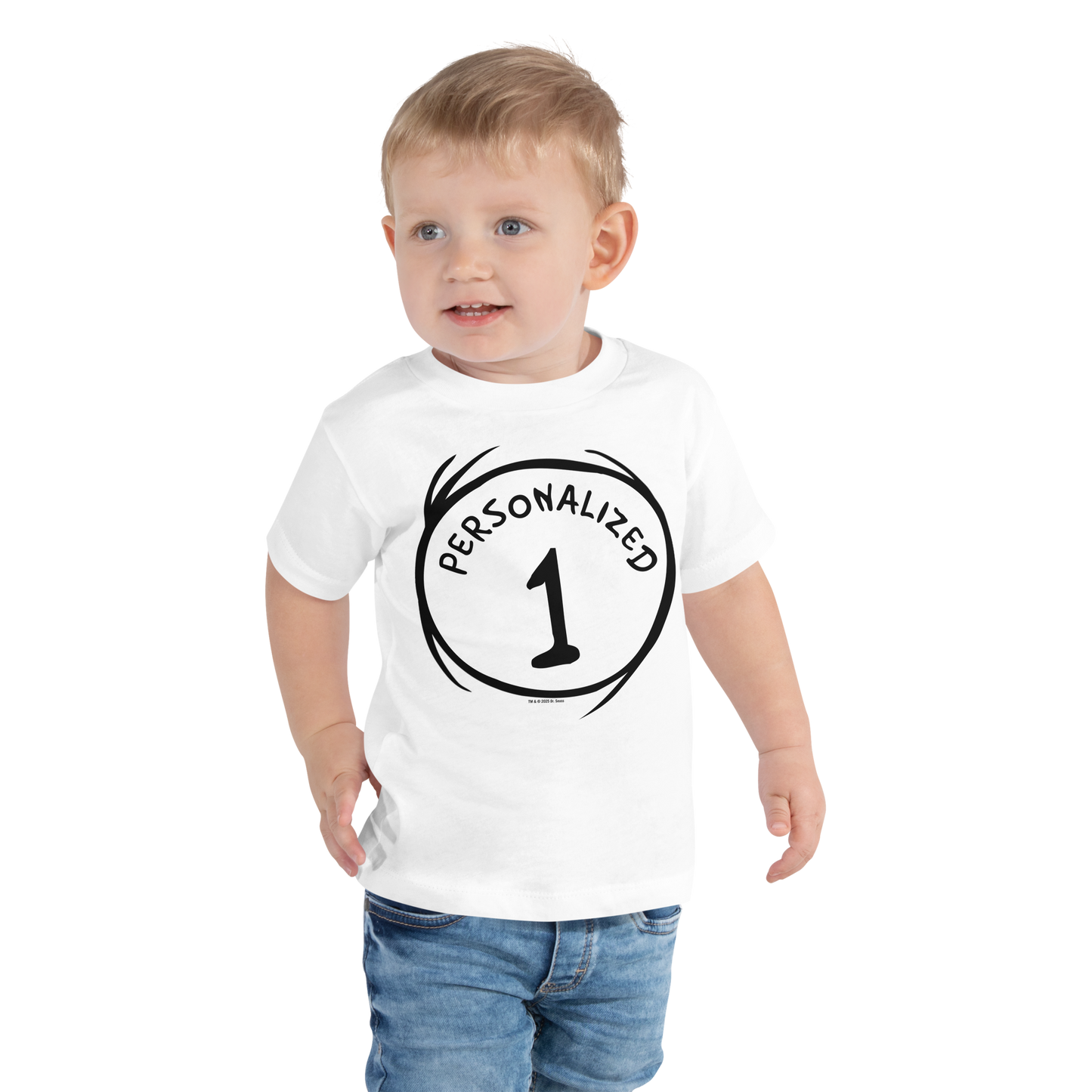 The Cat in the Hat Personalized Thing 1 Toddler T-Shirt