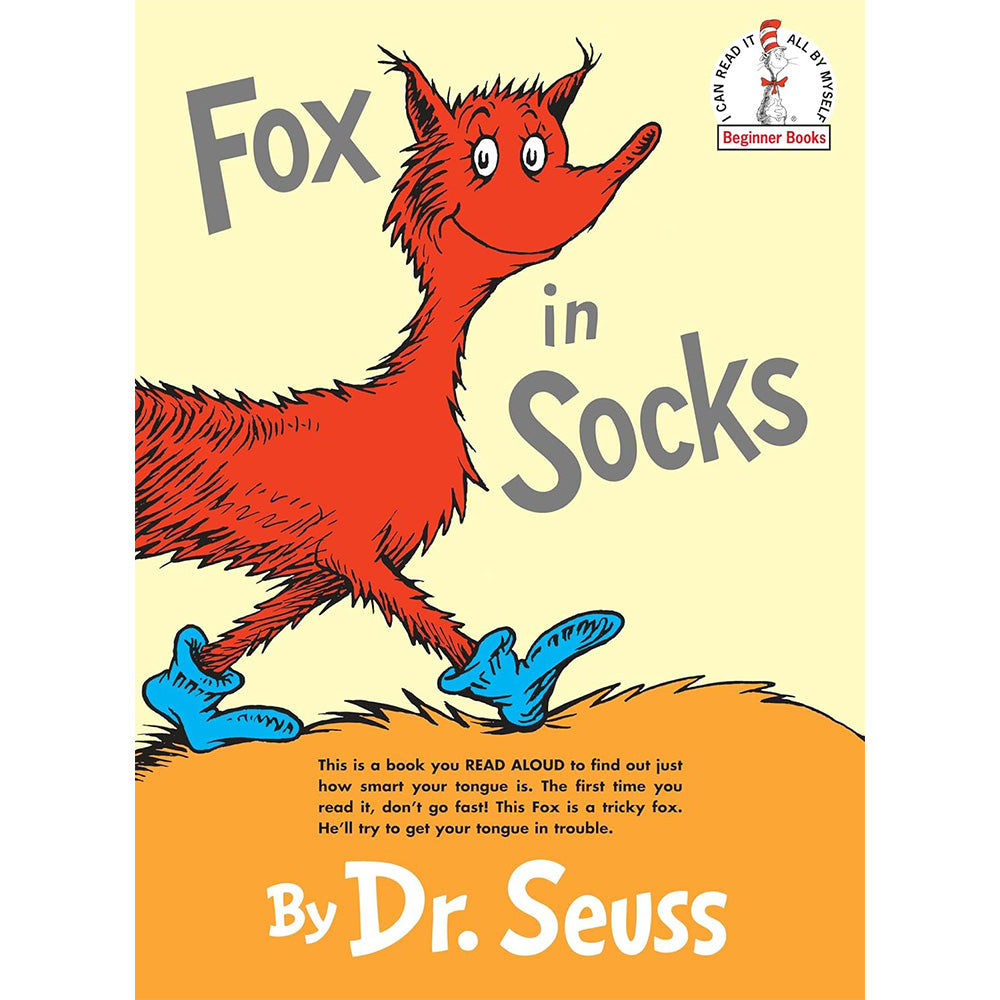 Fox in Socks : 50th Anniversay Edition Hardcover Book