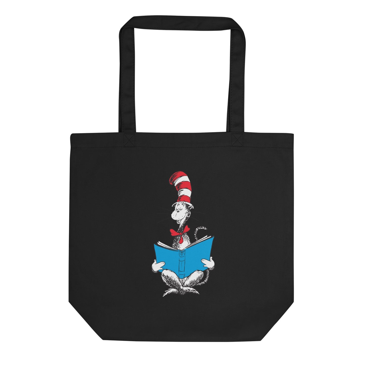 The Cat in the Hat Reading Personalized Tote Bag