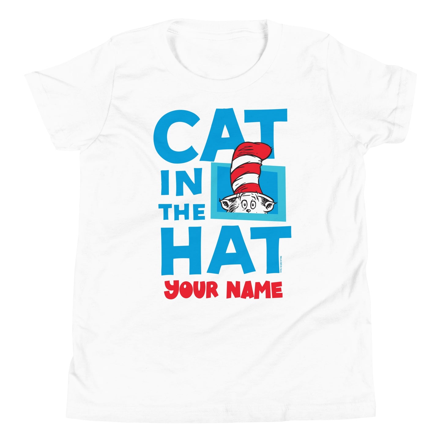 The Cat in the Hat Personalized Kid's T-Shirt