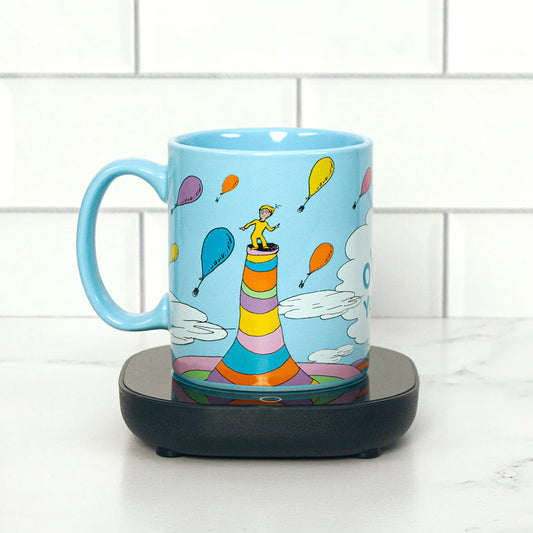 Dr. Seuss Oh, the Places You'll Go 12oz Mug with Warmer 