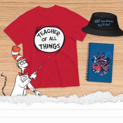 dr. seuss oh the places you'll go print mini backpack Oh! making the Cat in the Hat Dr Dr. Seuss Pink Cindy Lou