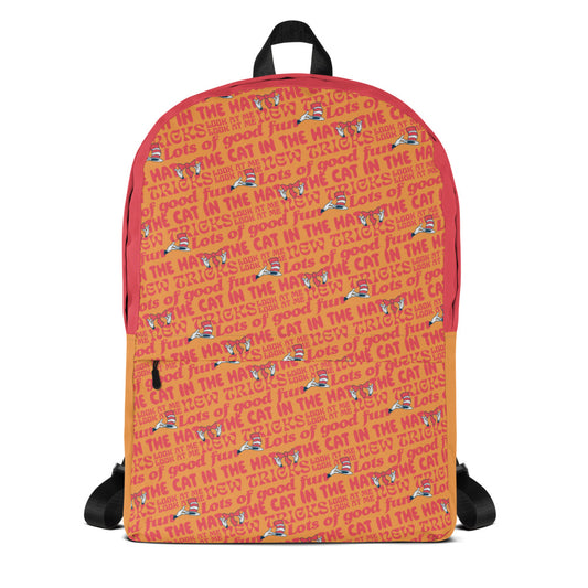 The Cat in the Hat New Tricks Pattern Backpack