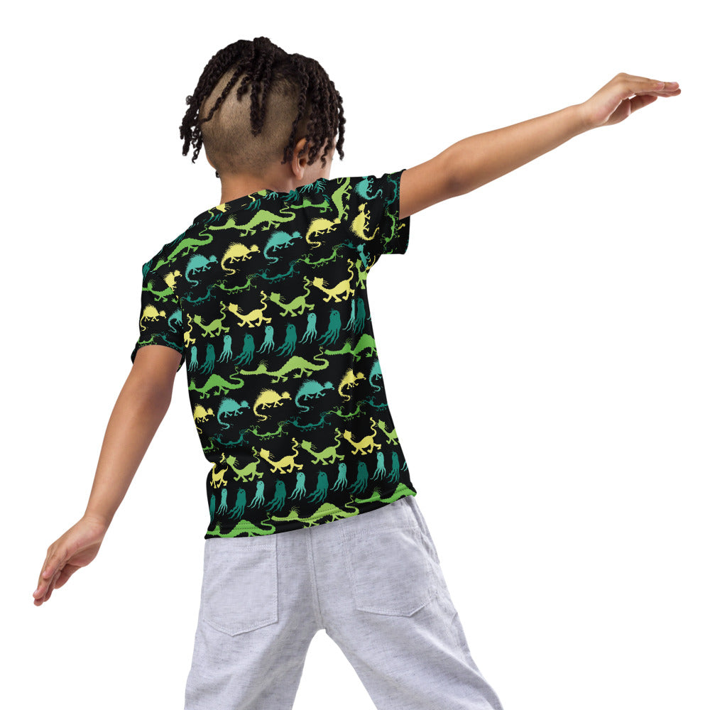 Dr. Seuss Spooky Characters Kids T-Shirt