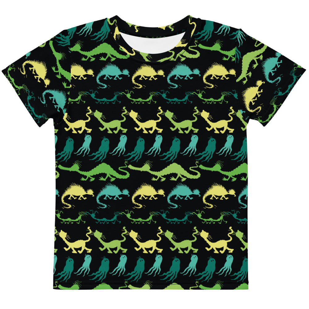 Dr. Seuss Spooky Characters Kids T-Shirt White