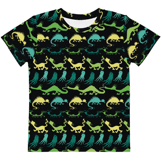 Dr. Seuss Spooky Characters Kids T-Shirt White