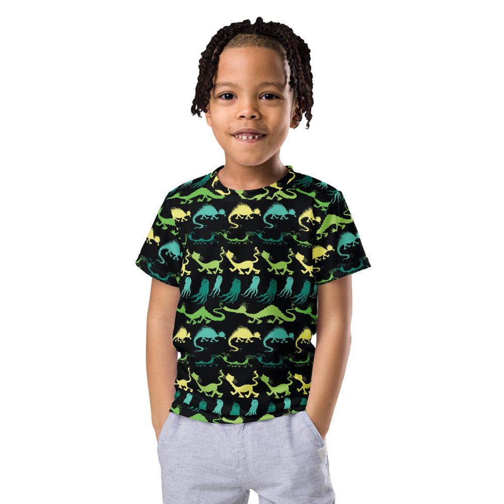 Dr. Seuss Spooky Characters Kids T-Shirt