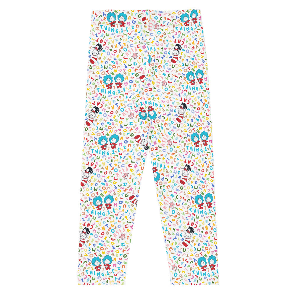 The Cat in The Hat ABC Kids Leggings