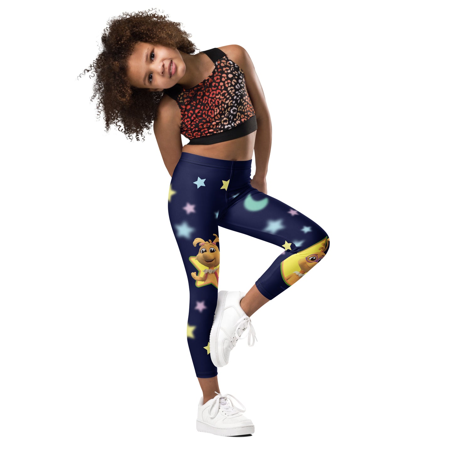 Dr. Seuss's The Sneetches Kids Leggings Moon And Stars