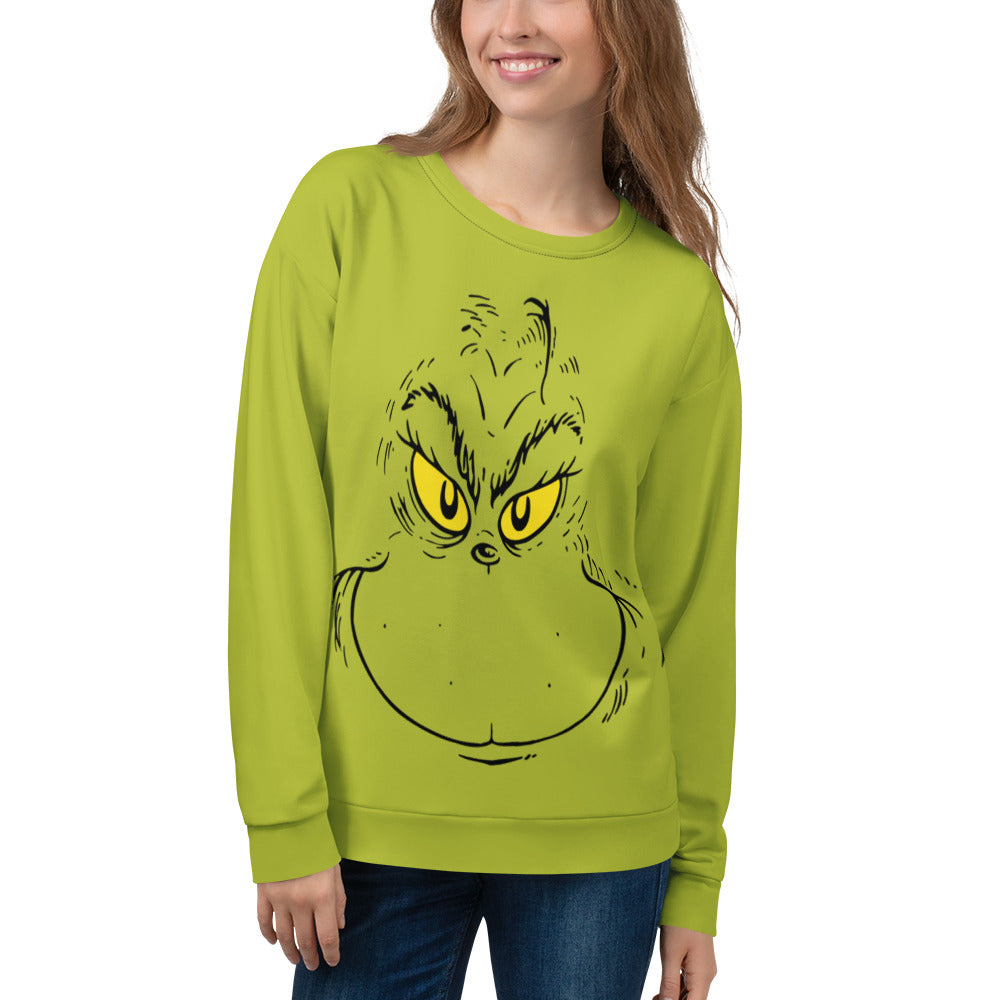 The Grinch Face Sweatshirt