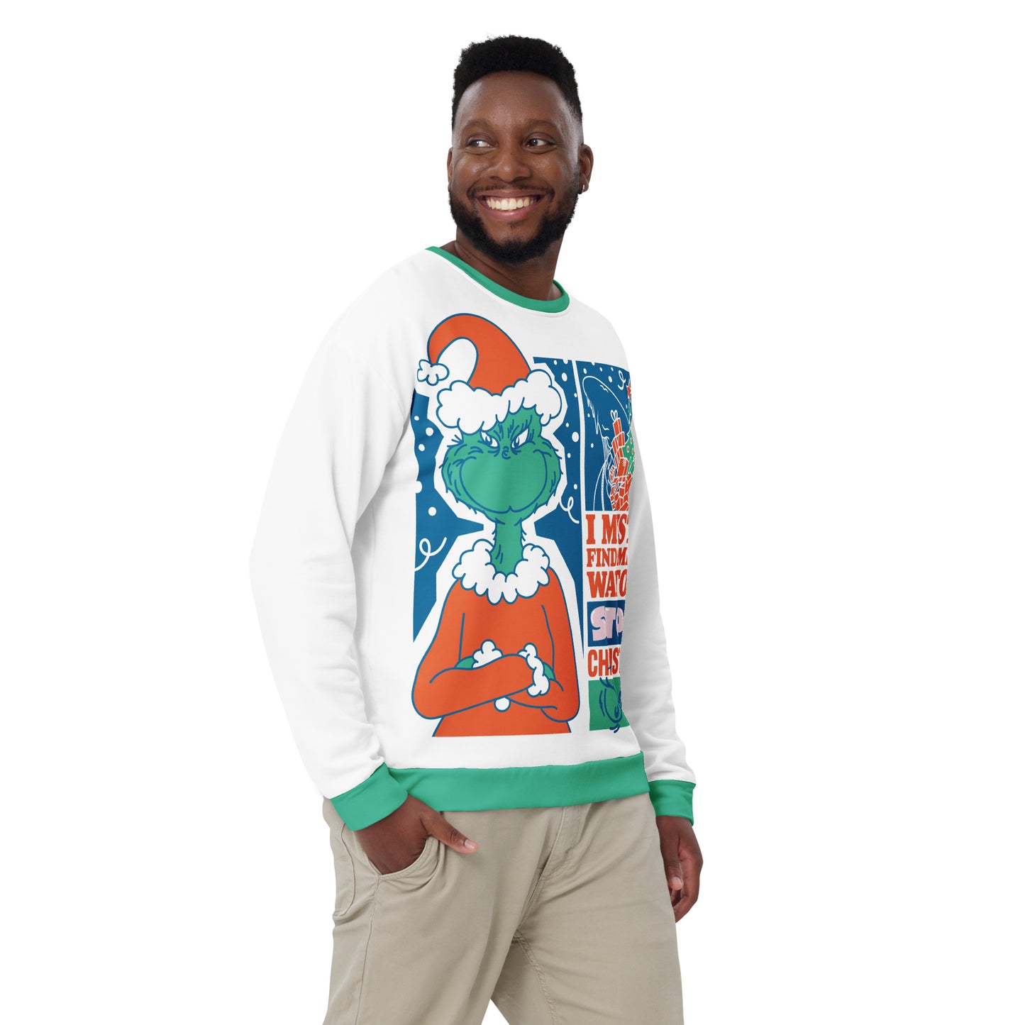 The Grinch I Must Find A Way To Stop Christmas Sweatshirt