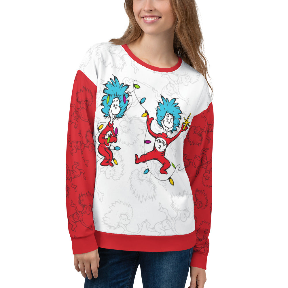 Dr. Seuss Holiday Sweatshirt Things