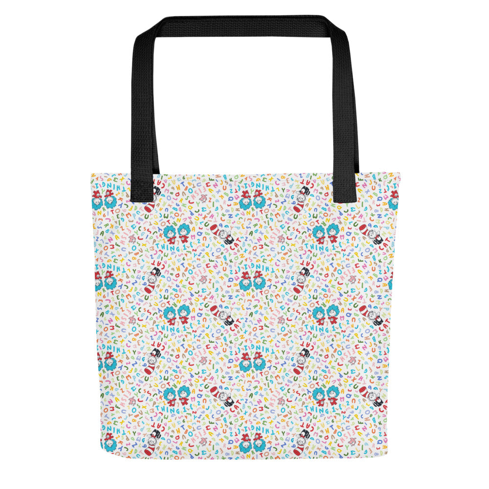 The Cat in The Hat Baby Character Pattern Tote Bag