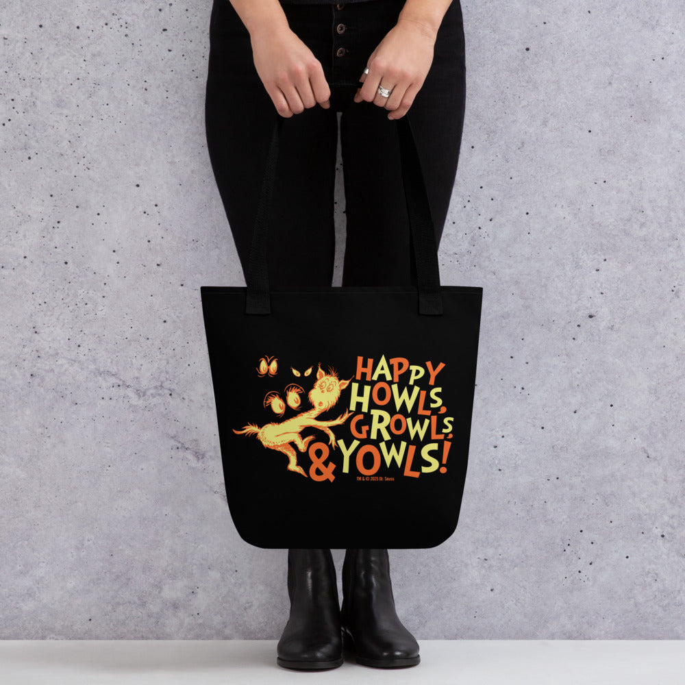 Dr. Seuss Howls Growls & Yowls Tote Bag