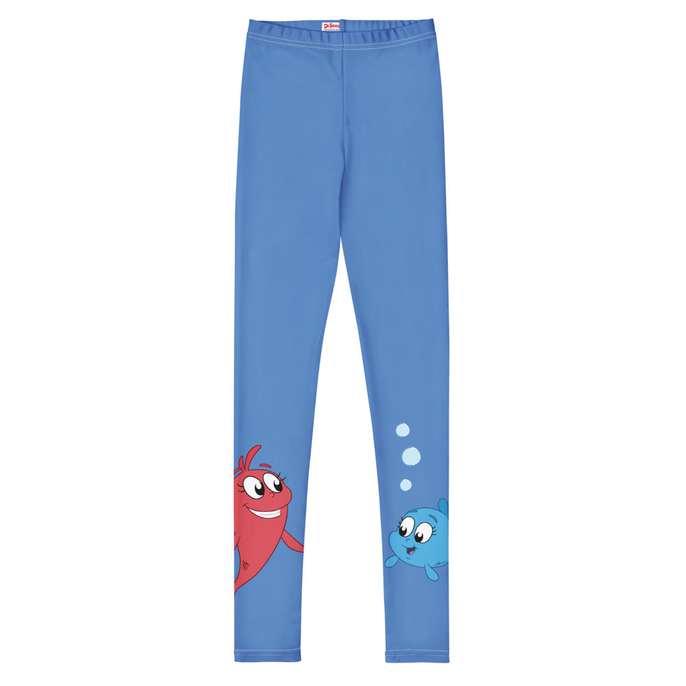 Red Fish, Blue Fish Youth Leggings