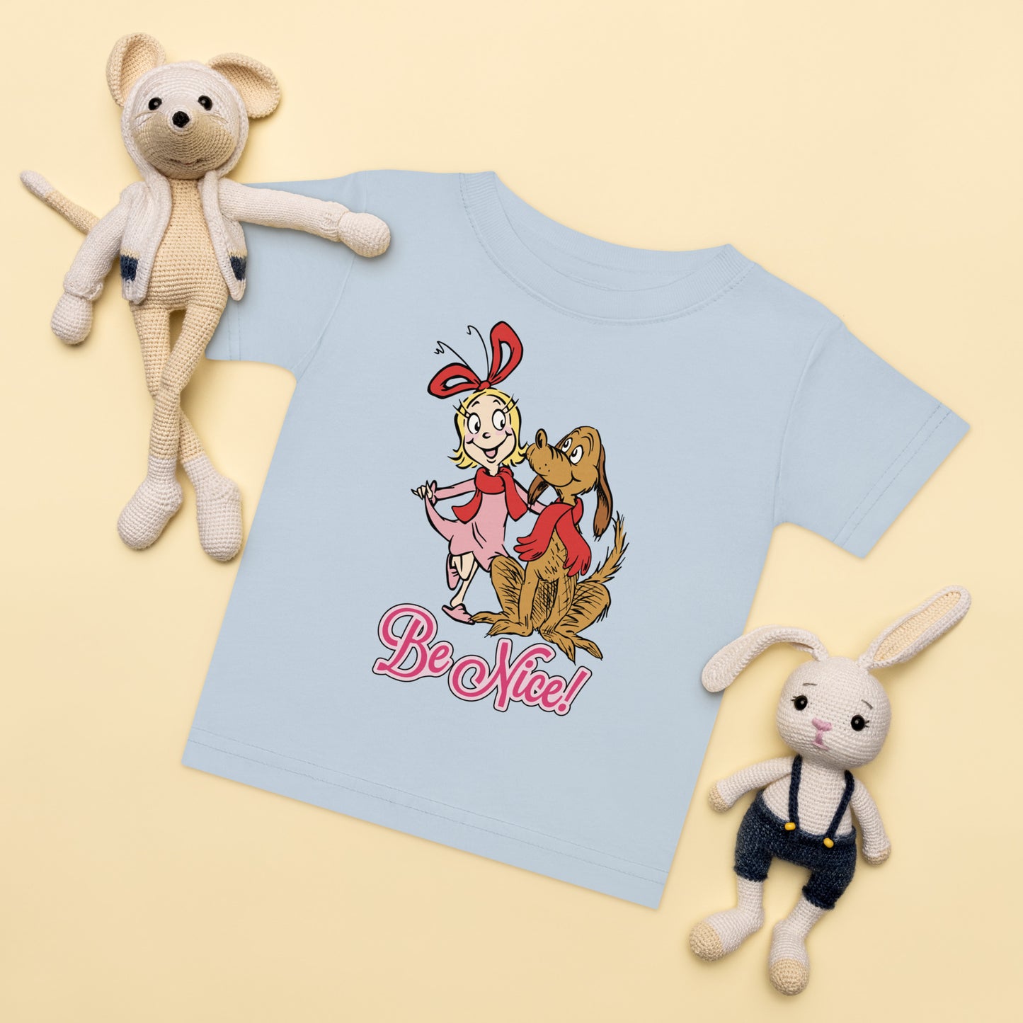 Grinch Baby T-Shirt Cindy Lou Who Every Who Be Nice