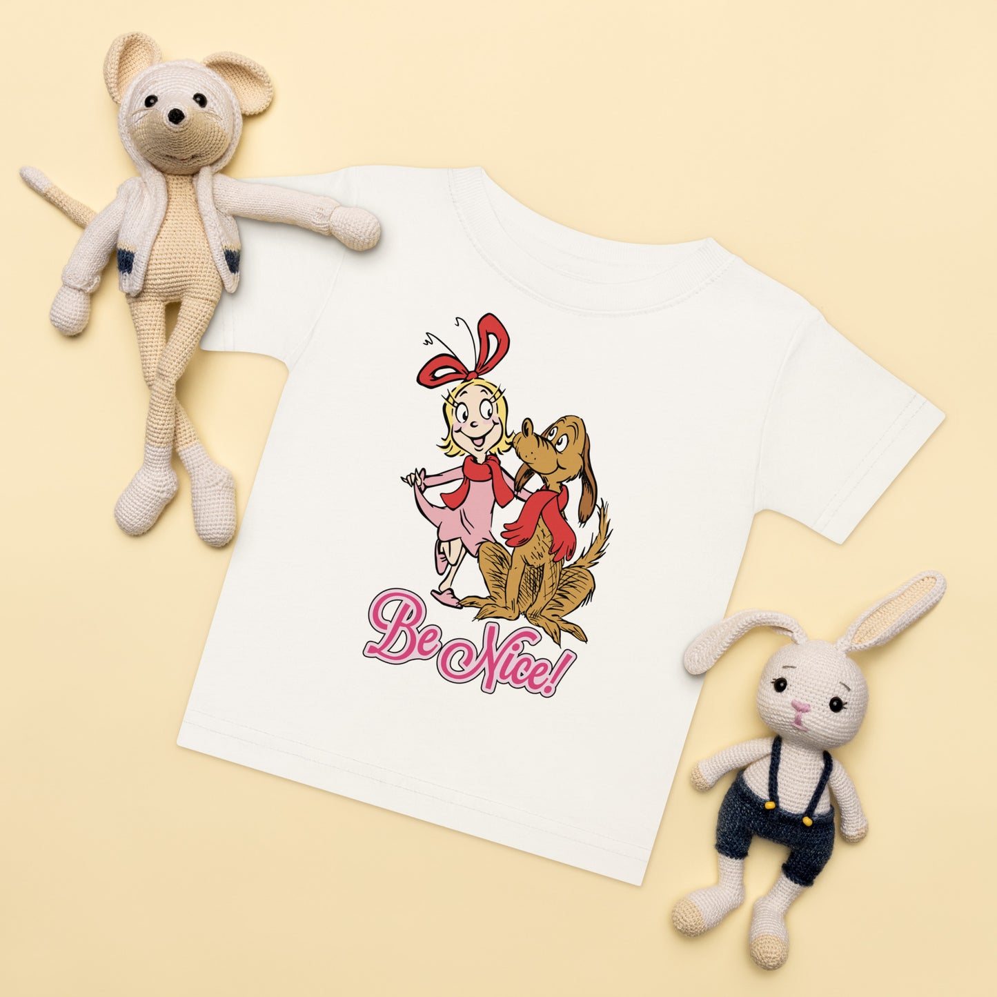 Grinch Baby T-Shirt Cindy Lou Who Every Who Be Nice