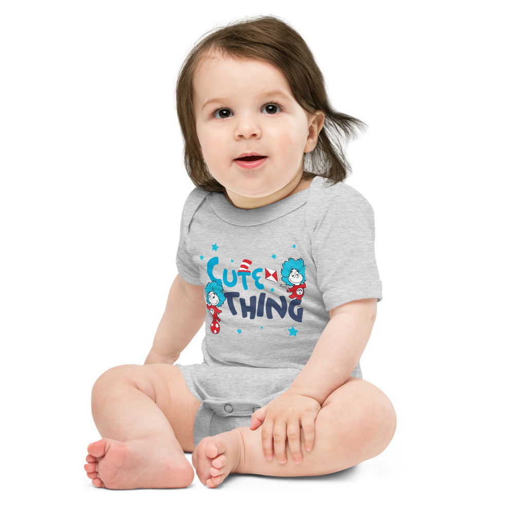The Cat in the Hat Cute Thing Baby Bodysuit