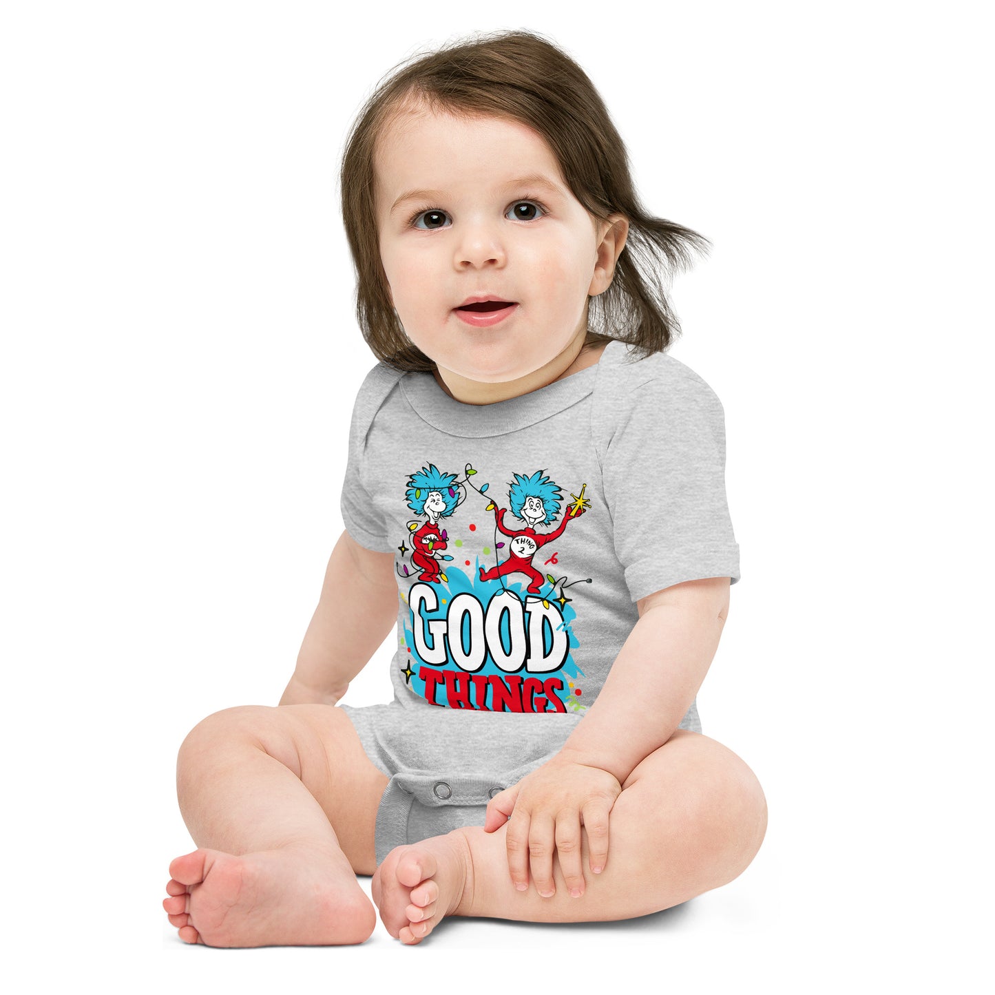 Dr. Seuss Holiday Baby Bodysuit Good Things
