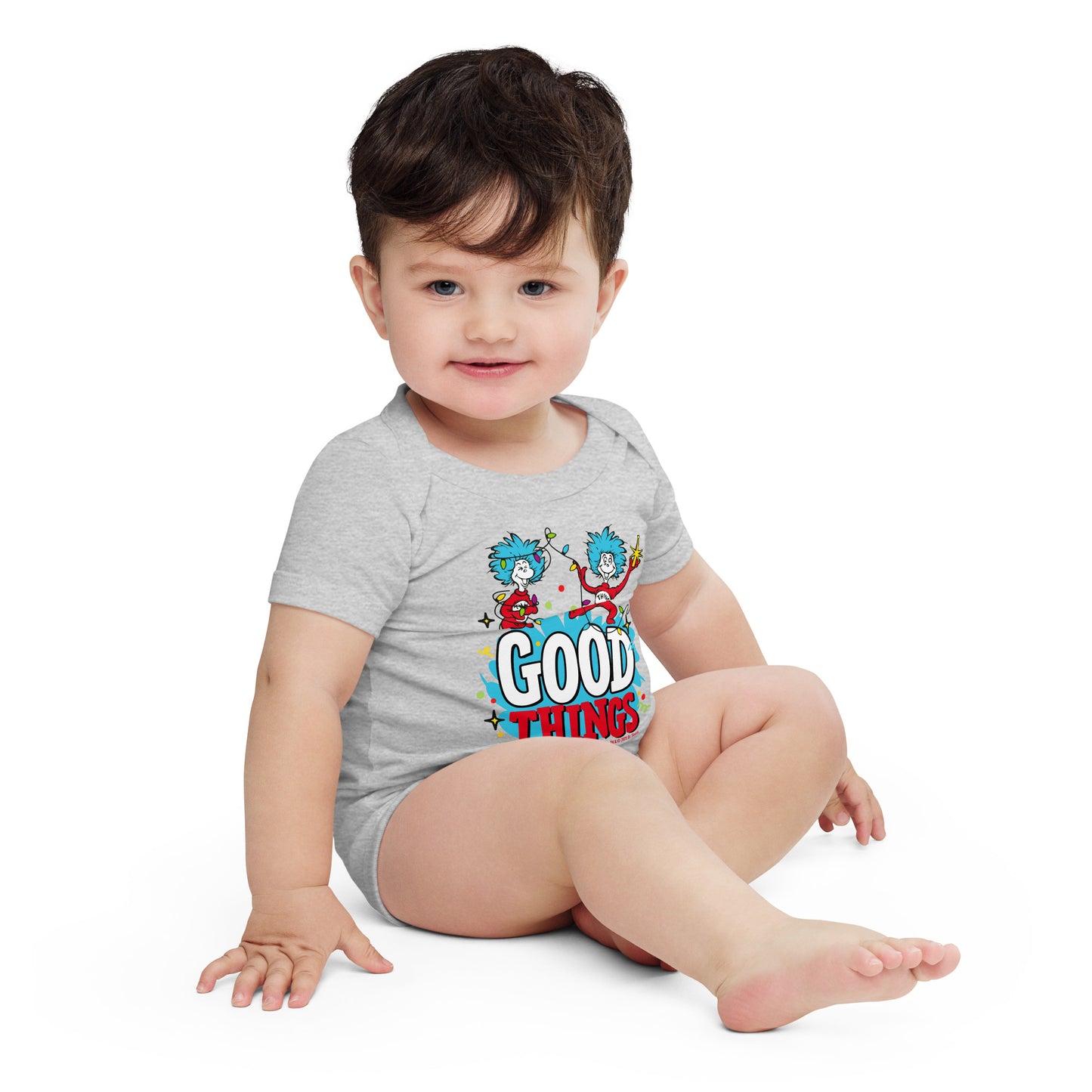 Dr. Seuss Holiday Baby Bodysuit Good Things