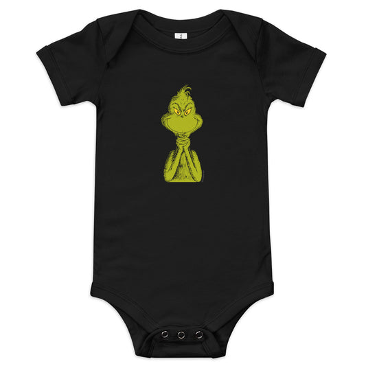 The Grinch Sly Smile Baby Bodysuit