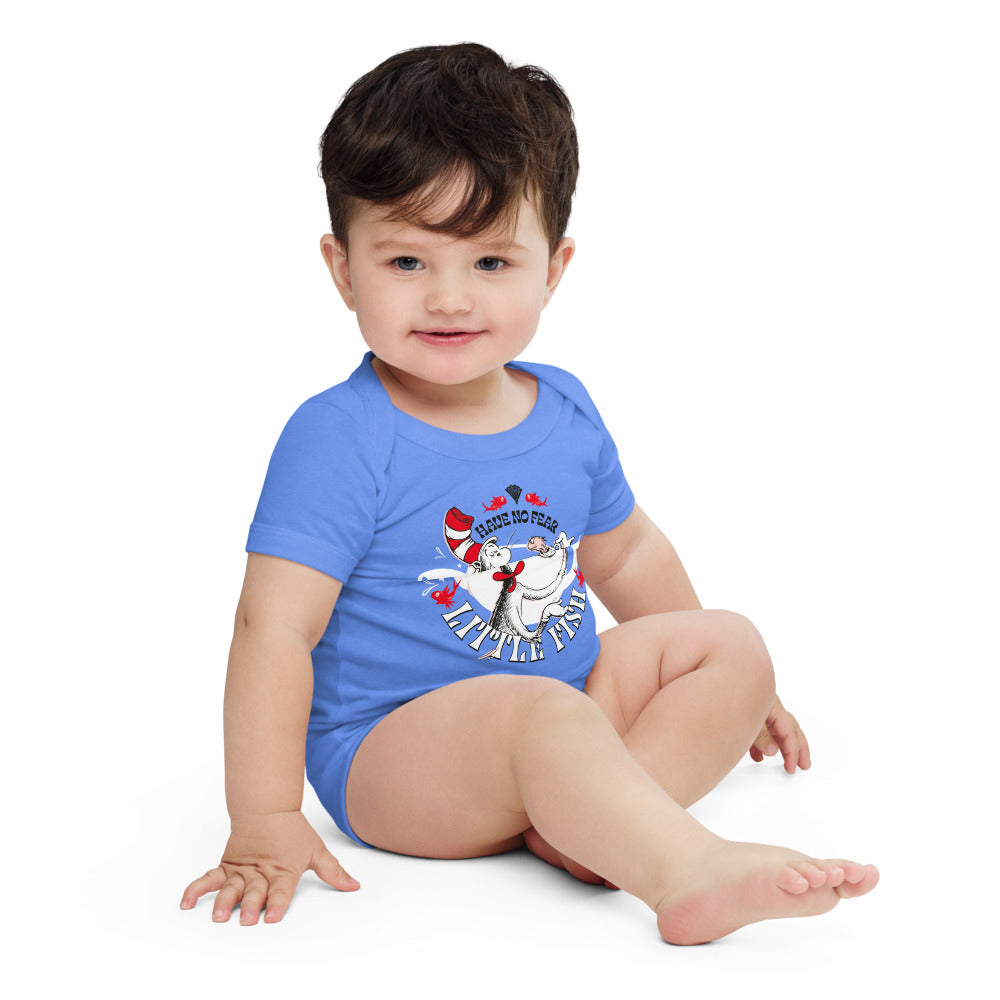 The Cat in the Hat Little Fish Baby Bodysuit
