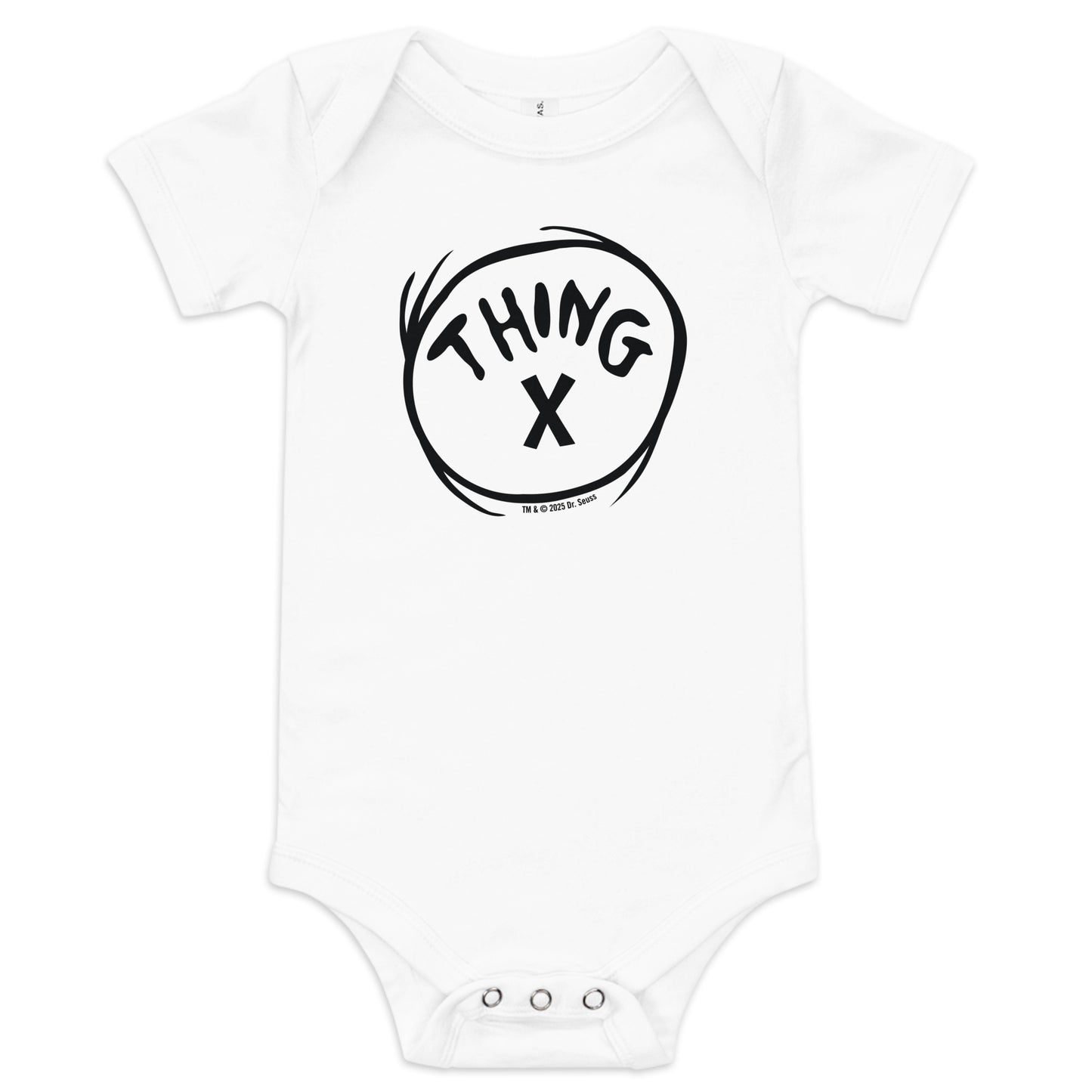 The Cat In The Hat Personalized Baby Bodysuit Thing