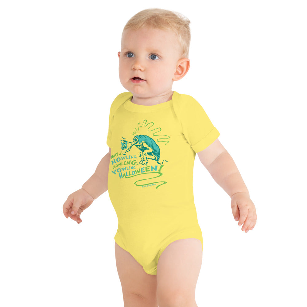 Dr. Seuss Howling Halloween Baby Bodysuit