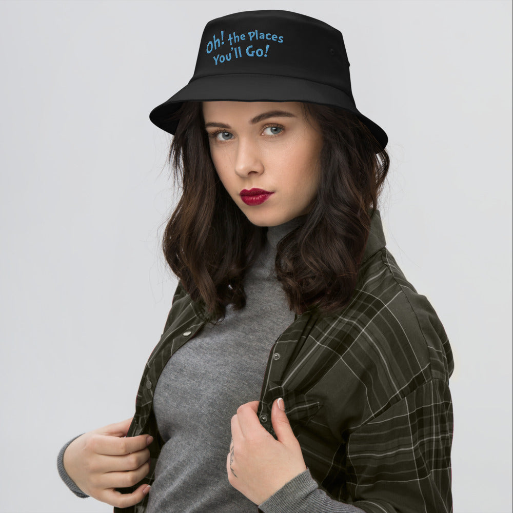 Oh the Places You'll Go Bucket Hat