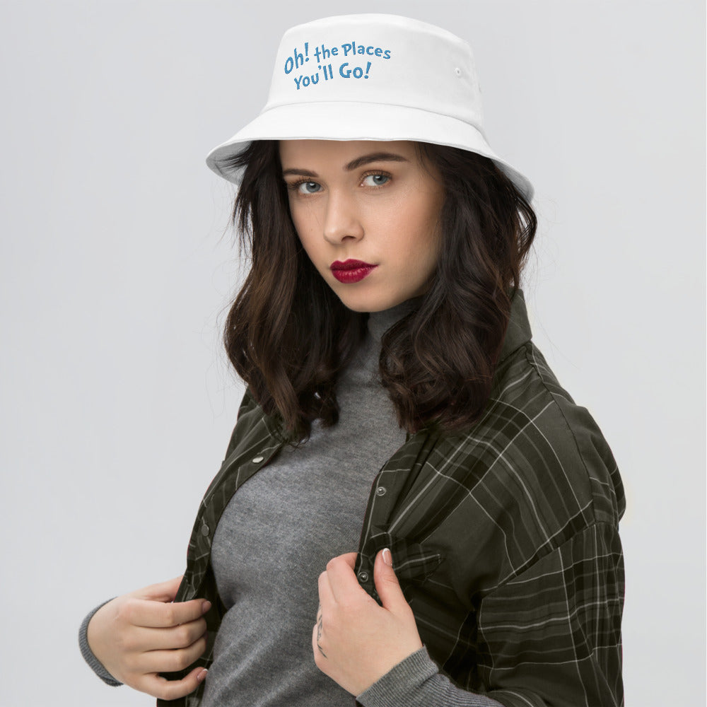 Oh the Places You'll Go Bucket Hat
