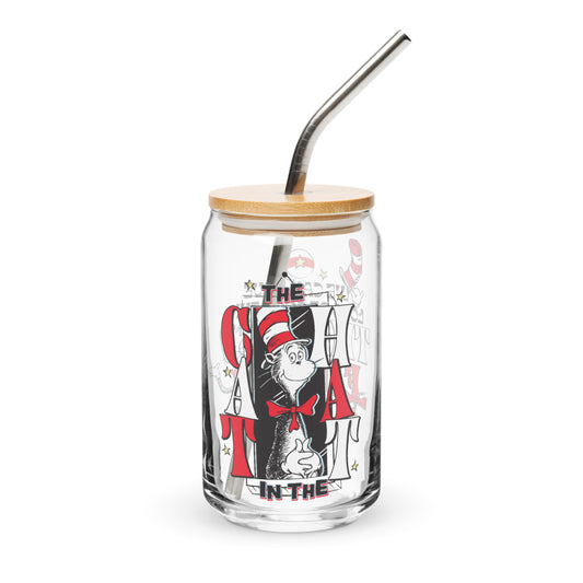 The Cat in the Hat Good Fun Can-Shaped Glass