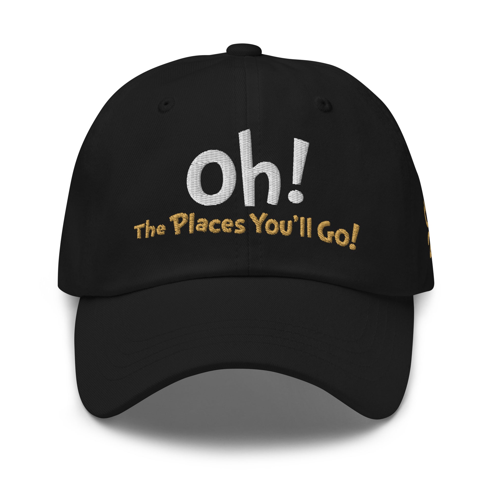 Oh The Places You’ll Go Embroidered Hat Graduation 2026