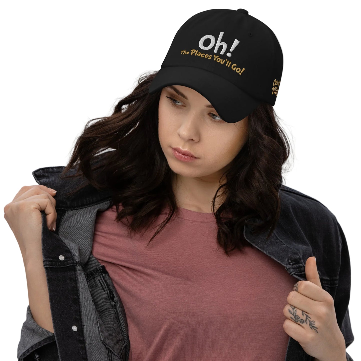 Oh, the Places You'll Go! Embroidered Hat Graduation 2026