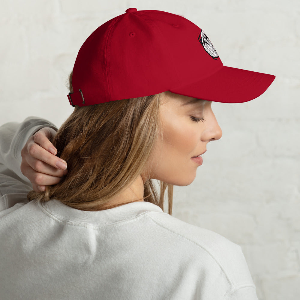 The Cat in the Hat Thing One Embroidered Dad Hat