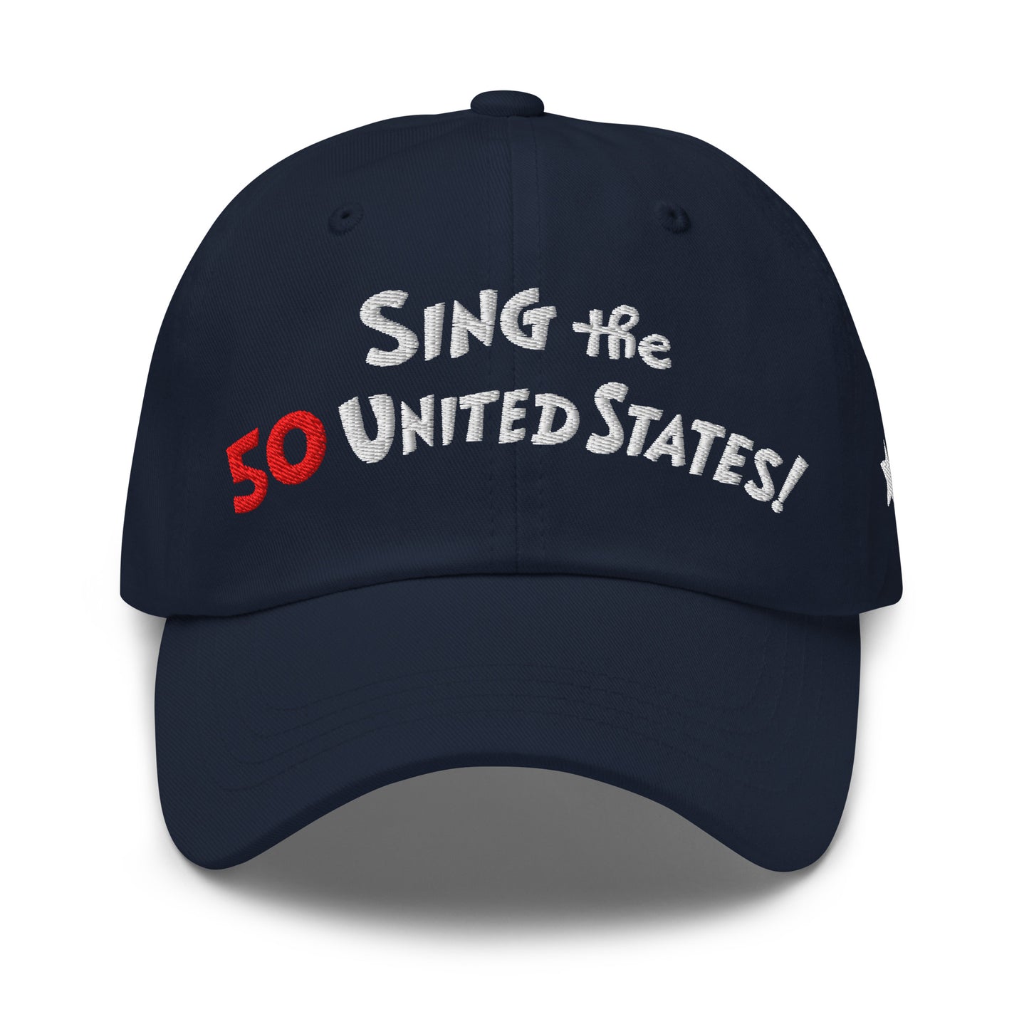 The Cat in The Hat Embroidered Hat Sing the 50 States