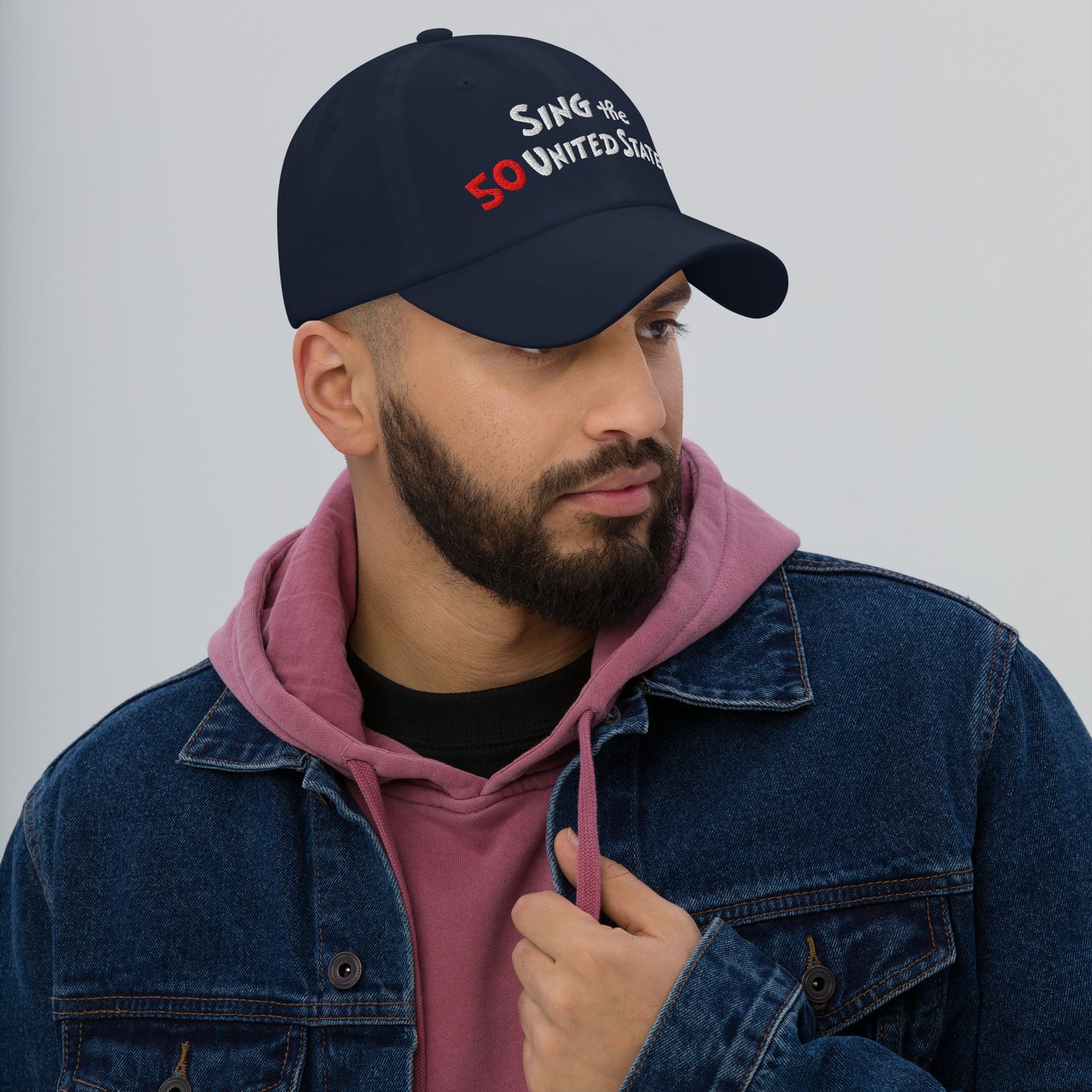 The Cat in The Hat Embroidered Hat Sing the 50 States