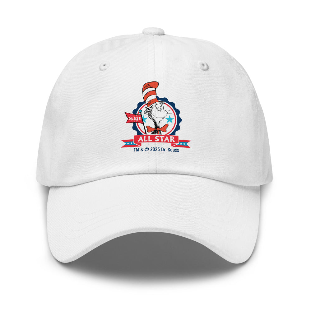 Dr. Seuss All Star Dad Hat White