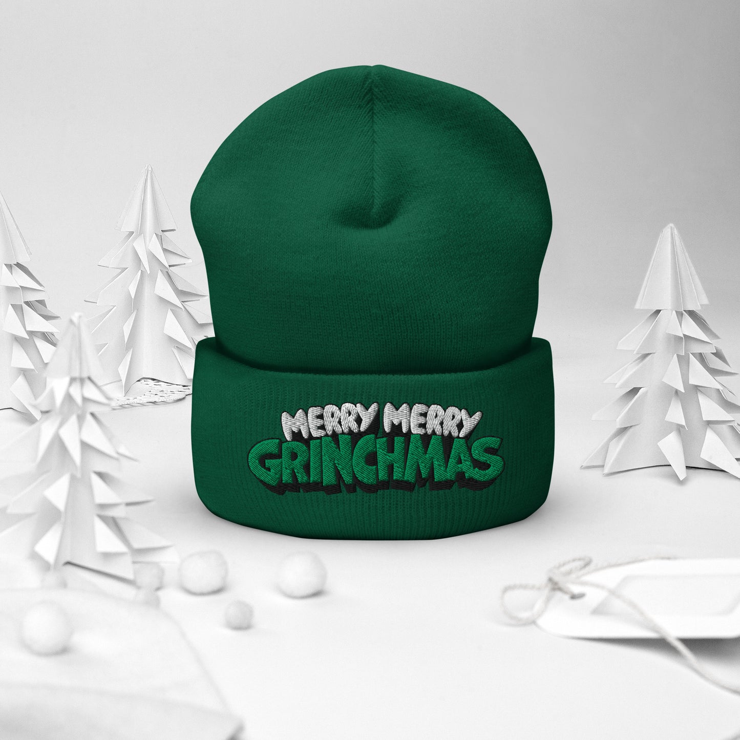 The Grinch Merry Merry Grinchmas Beanie
